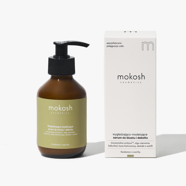 Wygładzająco-modelujące serum do biustu i dekoltu Kardamon z wanilią 140ml