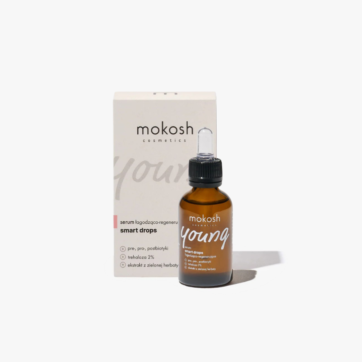 Young | Krok 3 | Serum łagodząco-regenerujące smart drops 30ml